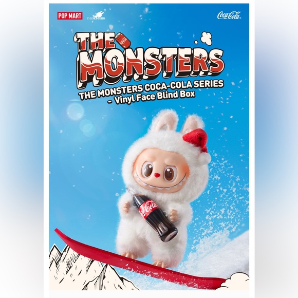 POP MART Coca Cola The Monsters Vinyl plush pendant - Picture 2 of 8